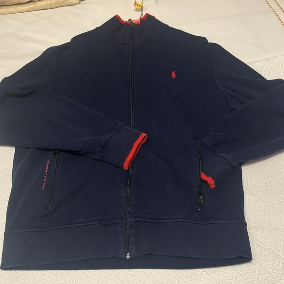 RALPH LAUREN MENS ZIP SWEATSHIRT SIZE L - Picture 5 of 8